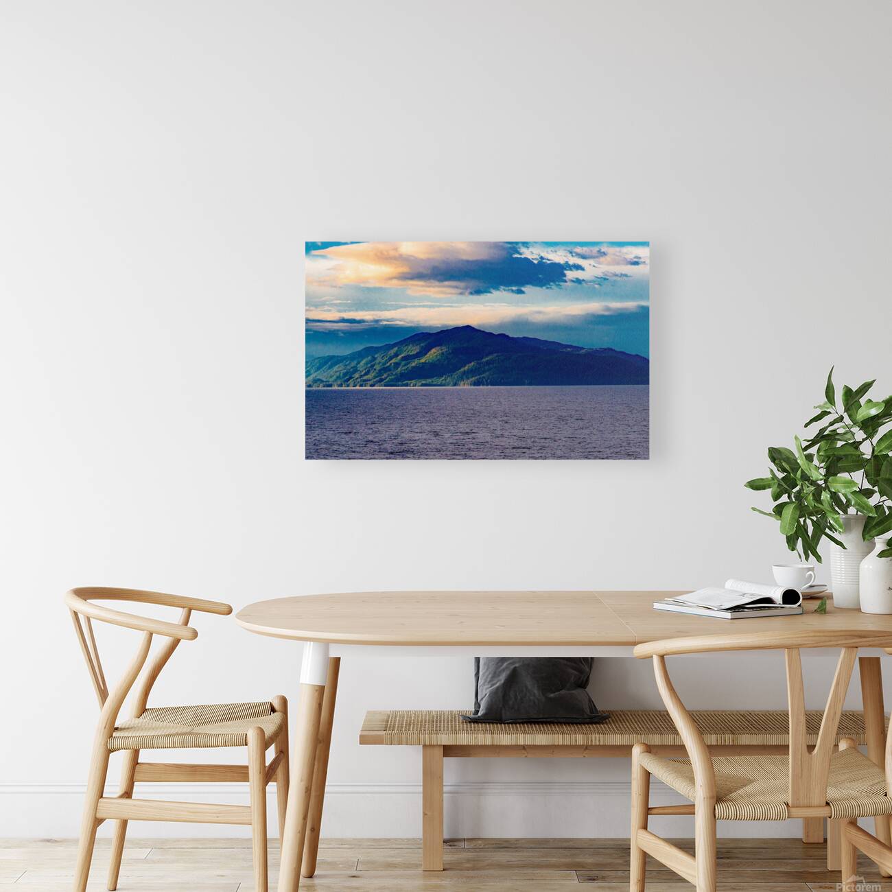 Mountain glow  Reproduction