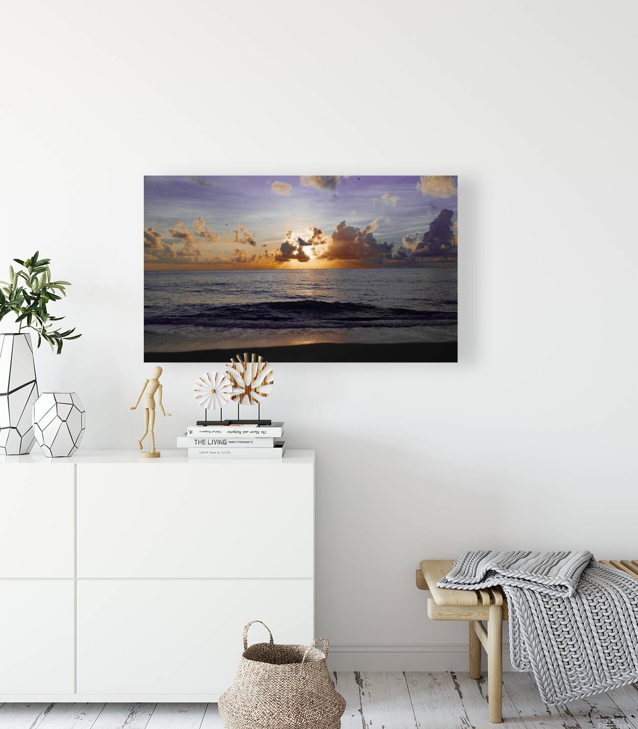 Streaks of Sunrise Reproduction