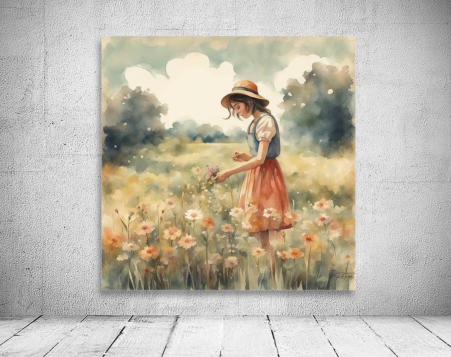 Morning Fields Wall Preview