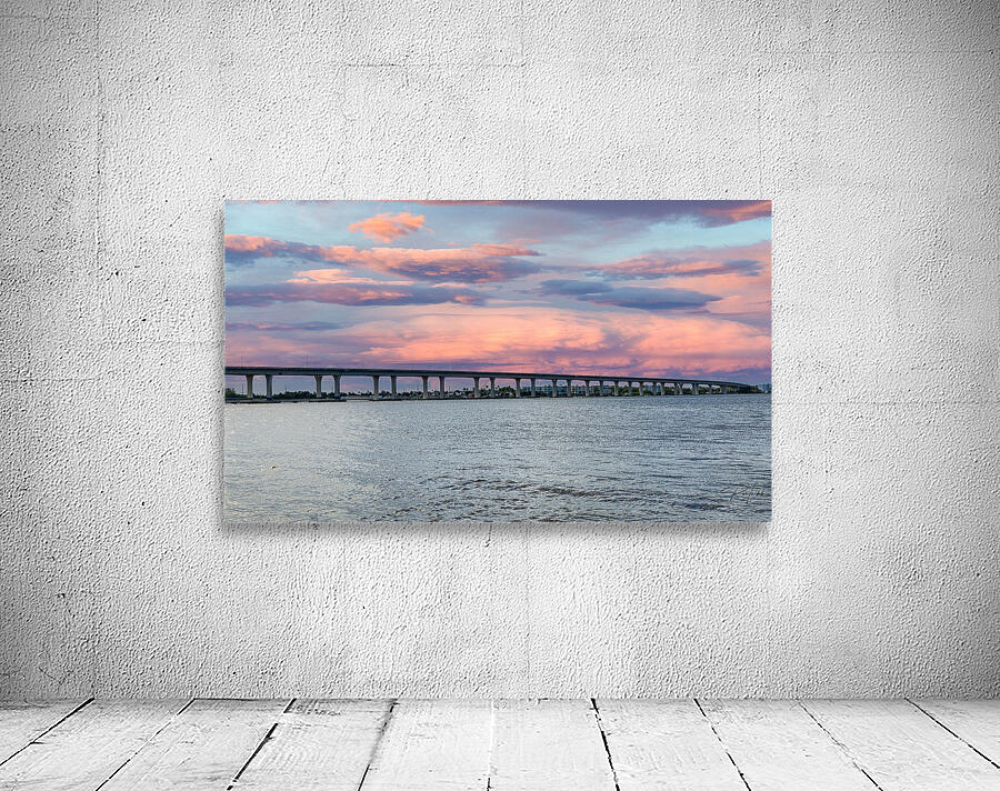 Sunset Bridge  Wall Preview