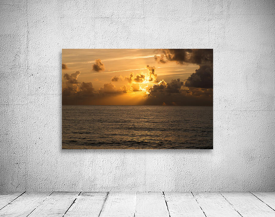 Glowing Rays Wall Preview