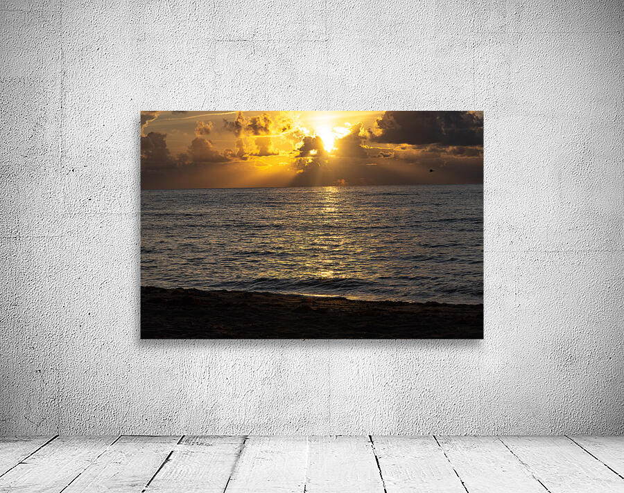 Golden Glow Wall Preview