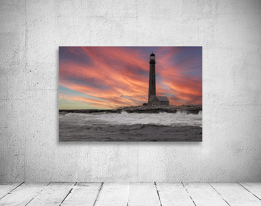 Sunrise Light House Boon island Maine  Wall Preview
