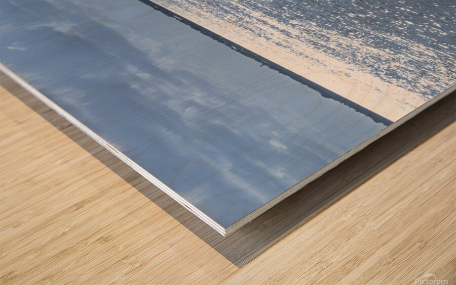  Evening waters Wood print