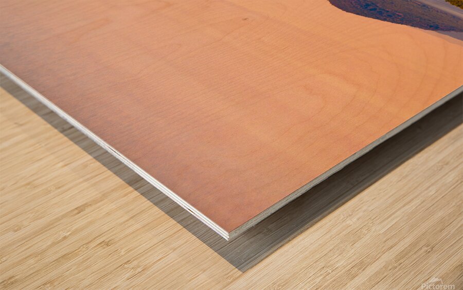 Adirondack Mountains Wood print