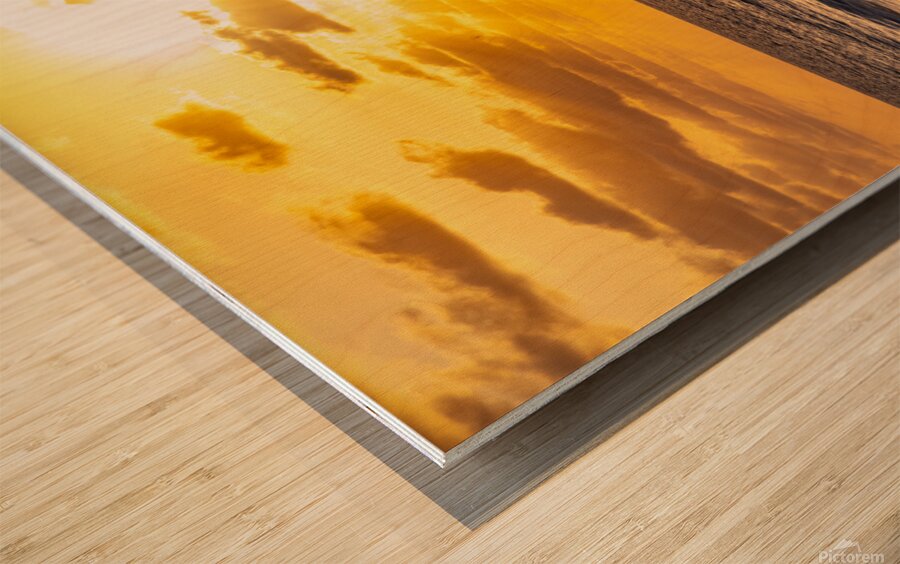  Sun Glow Wood print