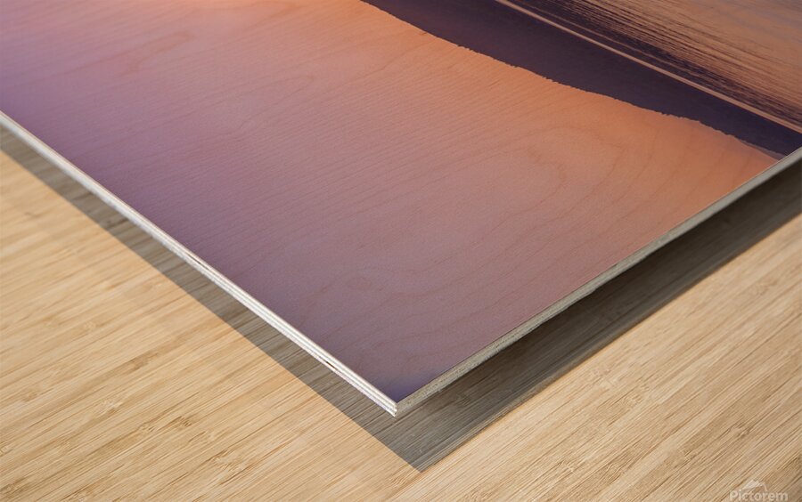  Morning reflections Wood print