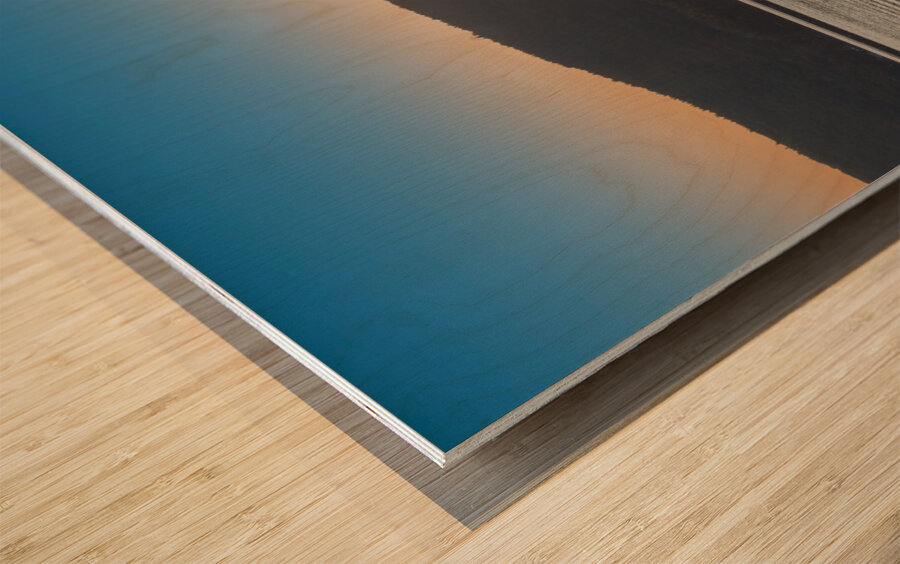 Long Dock Wood print