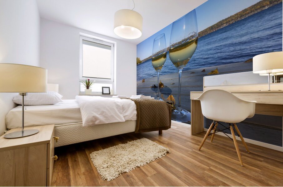 Perfectly Finger Lakes Mural print