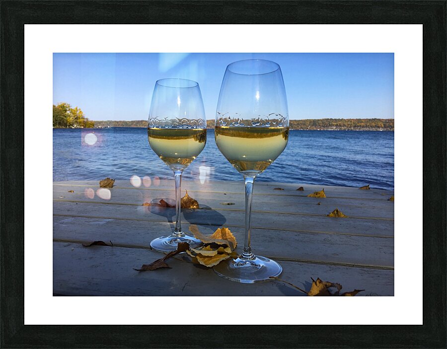 Perfectly Finger Lakes Picture Frame print