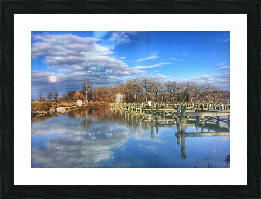 Treman Marina Picture Frame print