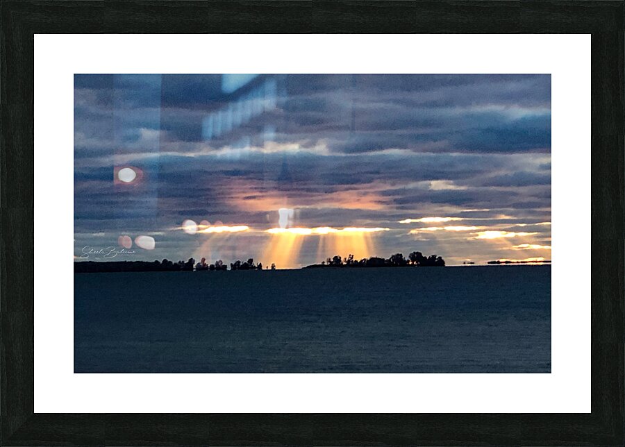 After the storm Picture Frame print