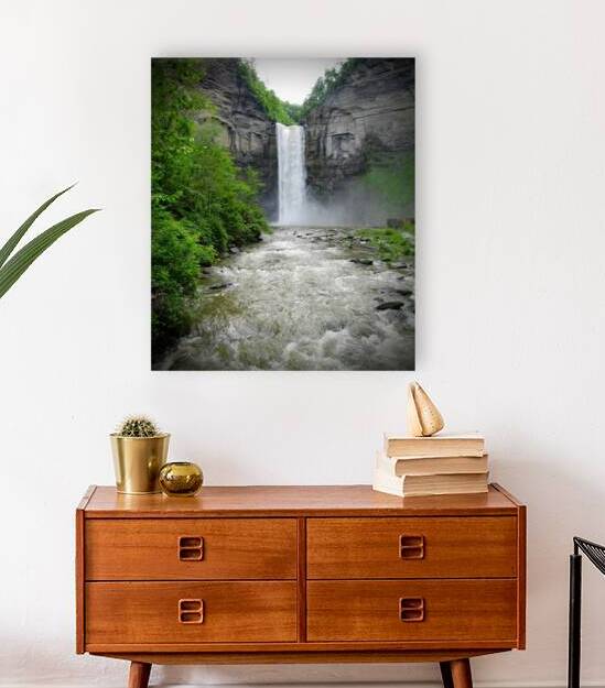 Taughannock in the Spring by Sheela Balcome