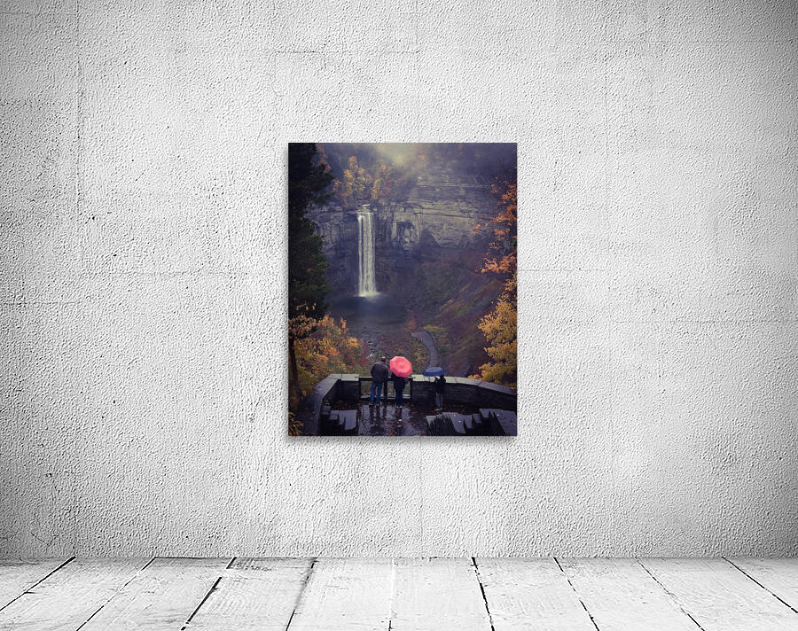 Rainy Day at the Falls Wall Preview