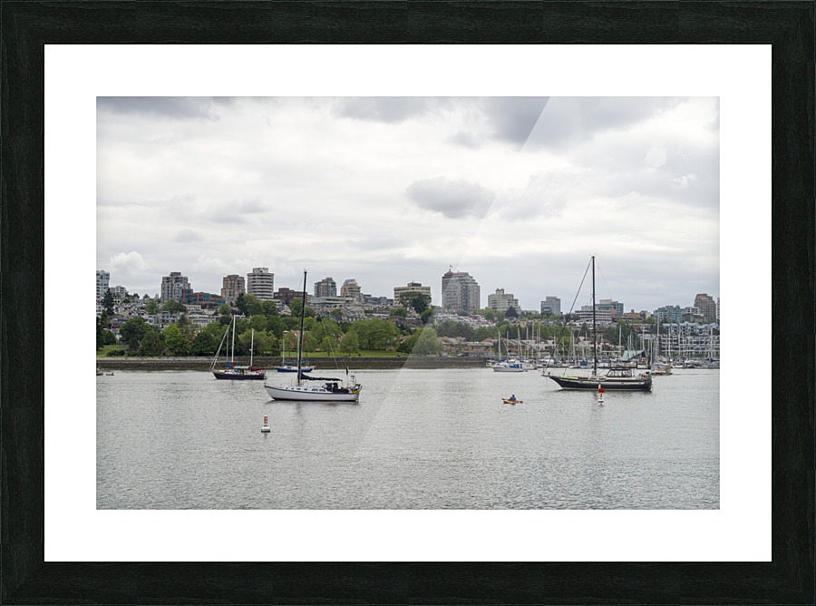 Vancouver Skyline 3 Picture Frame print