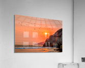 Fire Sunset Acrylic Print