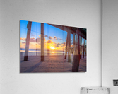Covered Sunset Acrylic Print