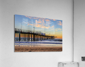Pastel Pier Acrylic Print