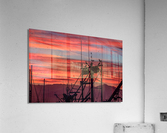 Mast Sunrise Acrylic Print