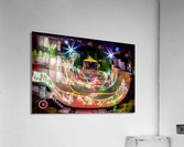 vert firework Acrylic Print