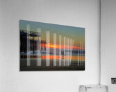 Surfer Sunset Acrylic Print