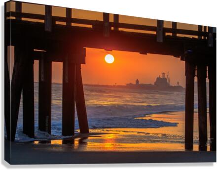 Hueneme Sunset Canvas Print