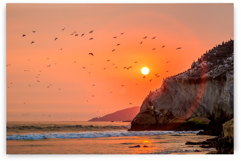Fire Sunset by RunAmuck Photography