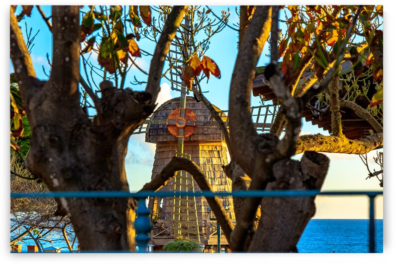 Beach Windmill by RunAmuck Photography