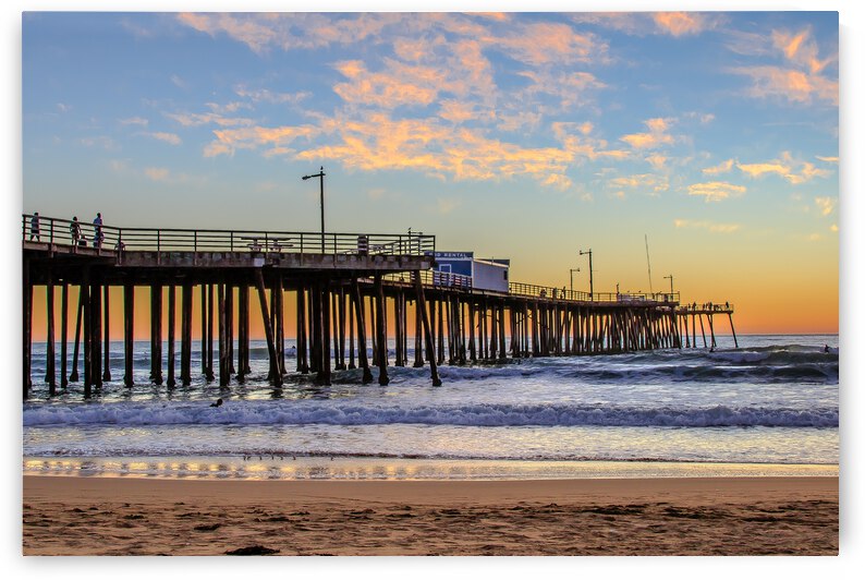 Pastel Pier by RunAmuck Photography