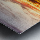 Fire Pier Metal print