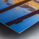 Covered Sunset Metal print