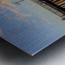 Pastel Pier Metal print
