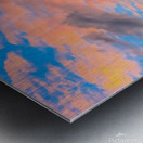 Palm Sunset Metal print