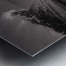 B W Mavs Metal print