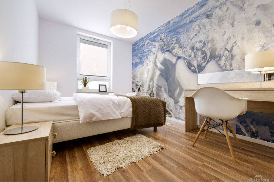 Froth Mural print