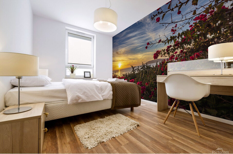 Boug sunset2 Mural print