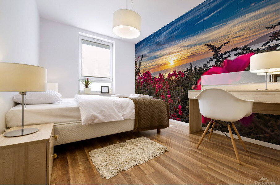 Boug Sunset4 Mural print