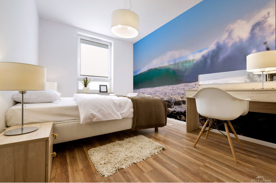 El Cap Barrel Mural print