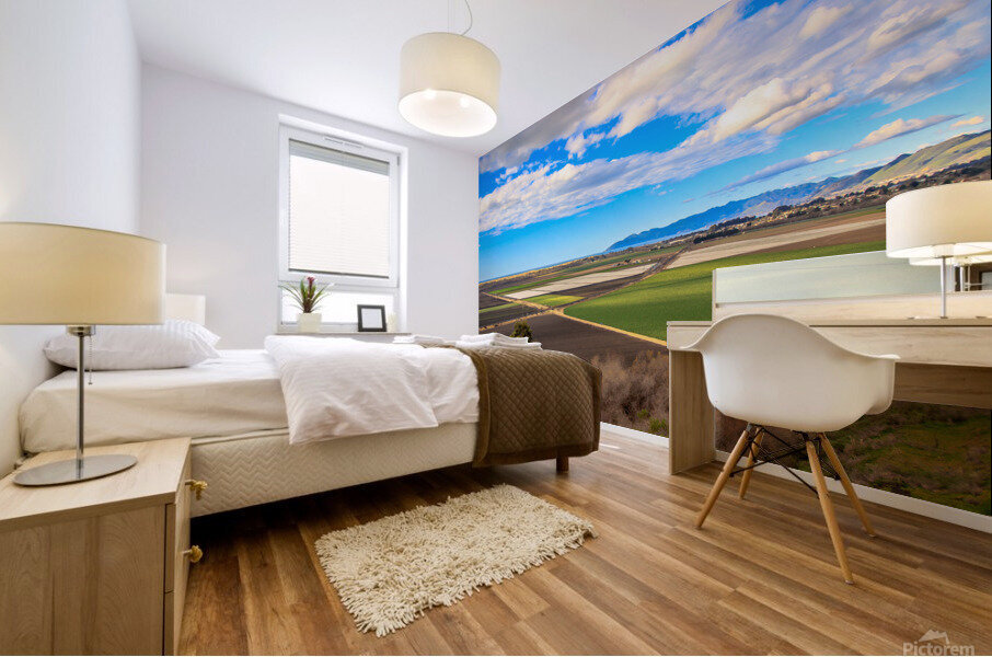 Farming Ocean Mural print