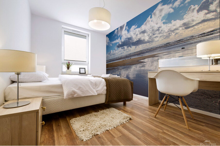 Cloudy Creek Mural print