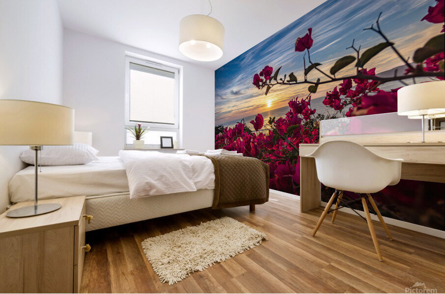 Boug Sunset3 Mural print