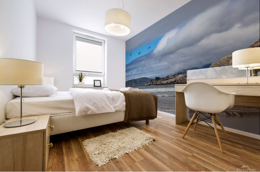 Pelican Cliffs Mural print