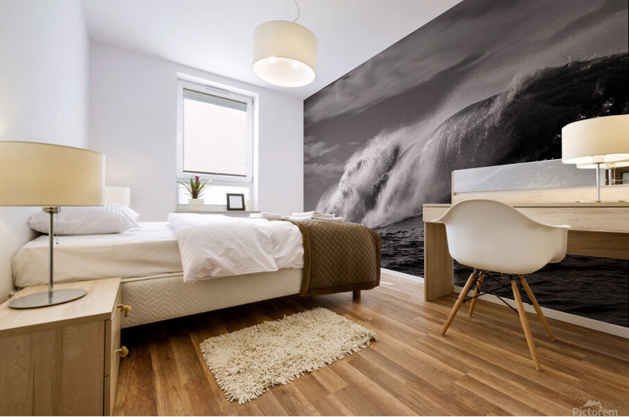 The Lion Mural print