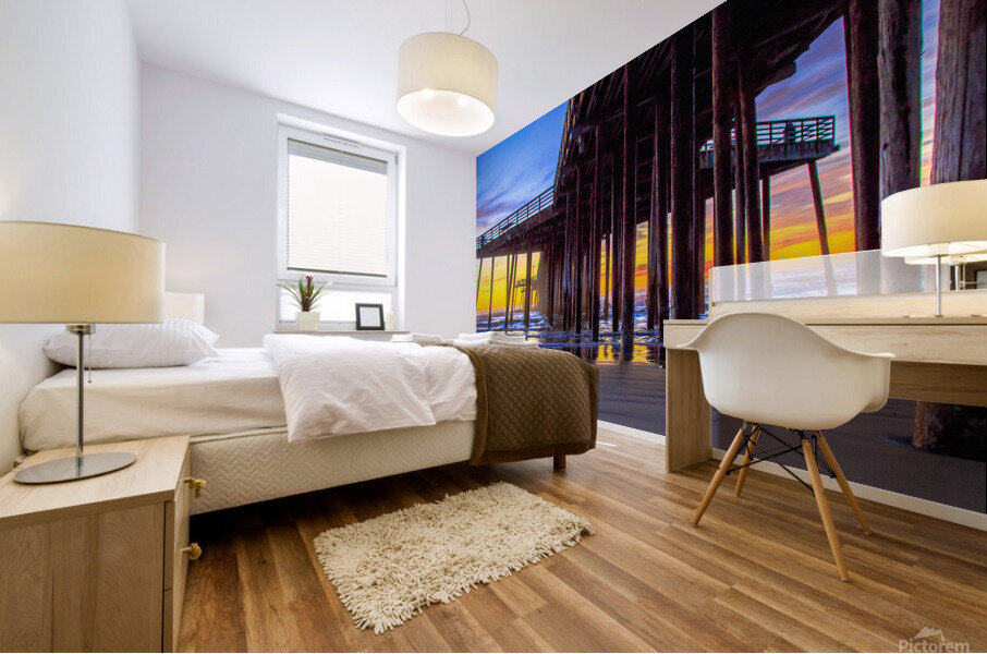 Sunset Haze Mural print