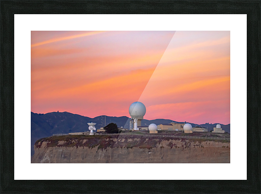 Hearing Sunset Picture Frame print