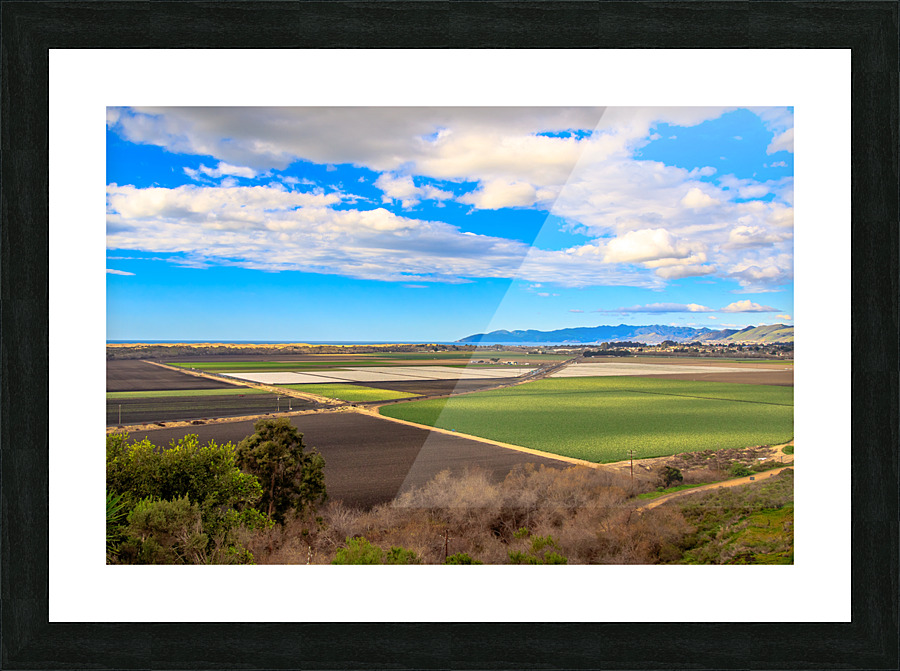 Farming Ocean Picture Frame print