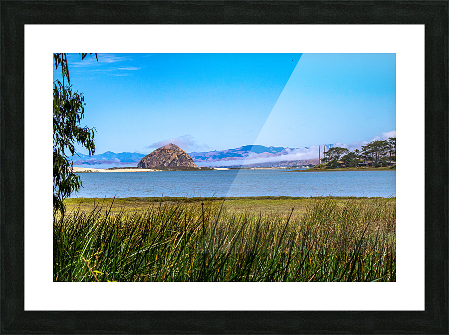 Estuary Rock Picture Frame print