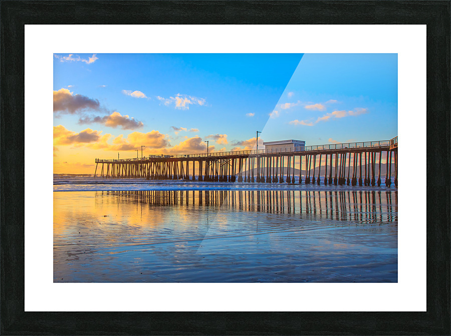 Pismo Sunset Picture Frame print