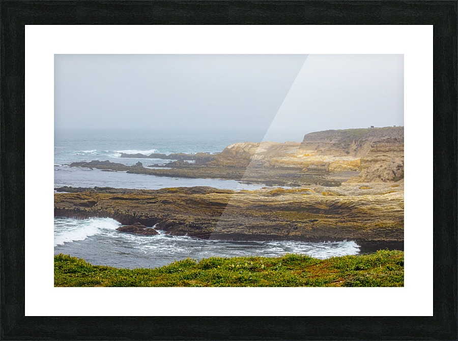 Misty fingers Picture Frame print