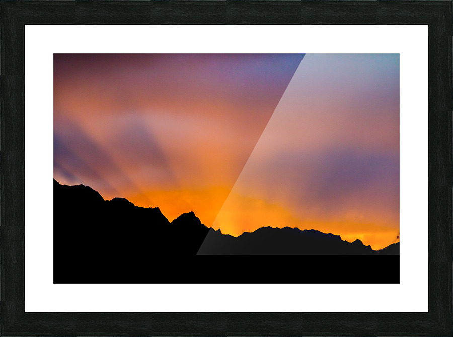 Lihue Rays Picture Frame print